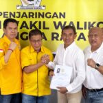 Siap Dampingi Fairid, Putra Pahandut Falery Tuwan Daftar Bacalon Wakil Walikota ke DPD Golkar Palangkaraya 