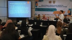 Berikan Pemahaman Jurnalistik, PWI Kalteng Adakan Pelatihan Penulisan Berita untuk OPD