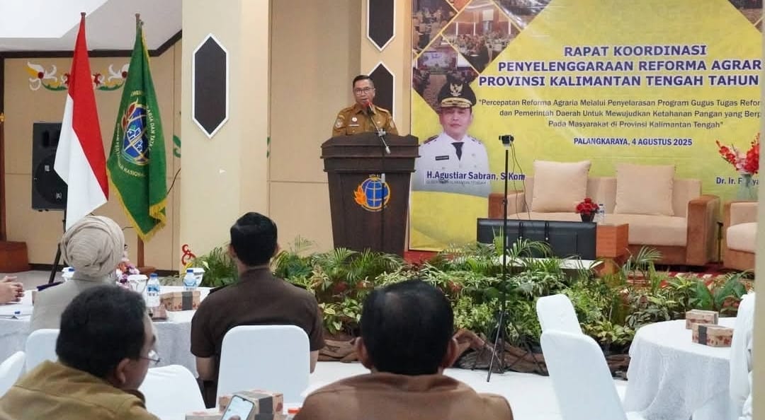 Pemprov Kalteng Dorong Percepatan Reforma Agraria Berbasis Keadilan dan Ketahanan Pangan Screenshot_20250805_113435_Facebook